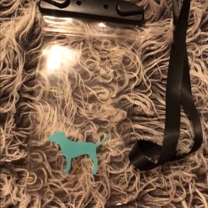 Vs pink phone holder